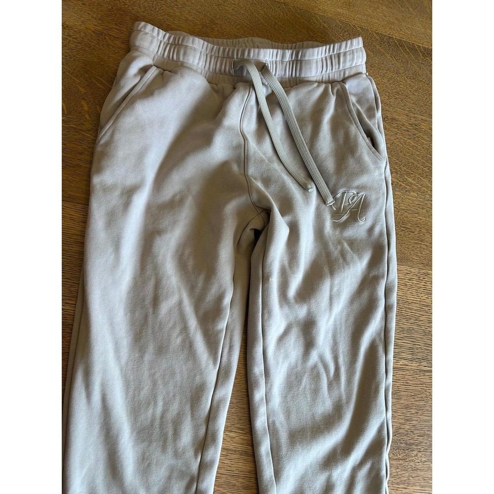 Ptula Comfort Fleece Joggers Mushroom Taupe Size XS - Picture 3 of 8